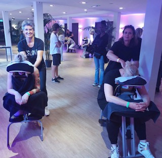stoelmassages week van de vitaliteit